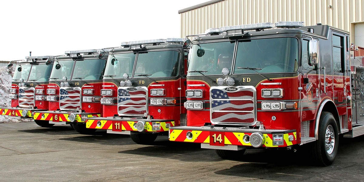 firefighting trucks for UAE